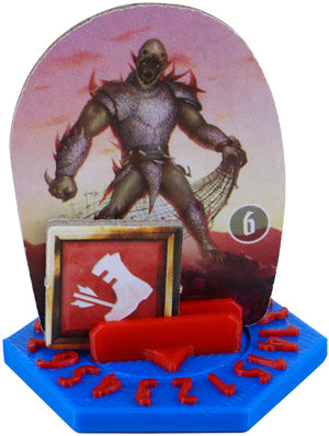 5 pcs. value pack Feldherr Dial Bases for Gloomhaven + Frosthaven + Gloomhaven: Jaws of the Lion