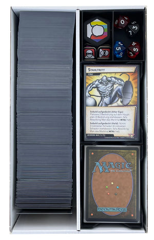 Set di portacarte e portagettoni Feldherr per Storage Box TCHS105 - 560 carte da gioco in formato standard + gettoni