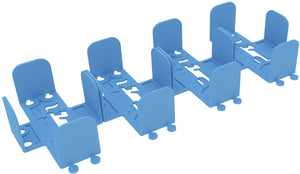 4 pcs value pack Feldherr card holder for Dominion - basic Treasure cards + Curse Cards with sleeves