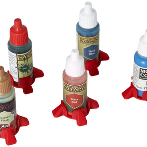 5 pcs value set Feldherr paint bottle stand for Vallejo, Army Painter, and other color dropper bottles