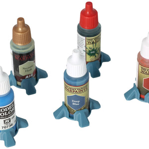 5 pcs value set Feldherr paint bottle stand for Vallejo, Army Painter, and other color dropper bottles