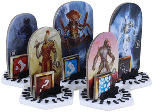 10 pcs. value pack Feldherr Dial Bases for Gloomhaven + Frosthaven + Gloomhaven: Jaws of the Lion multicolor