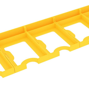 5 pcs value pack Feldherr card holder for game cards in Standard Card Game Size - 30 cards each - 1 compartment - expandable