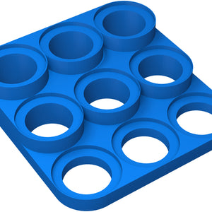 Feldherr figure pedestal for 58 mm bases