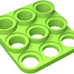 Feldherr figure pedestal for 58 mm bases