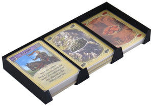 Feldherr card holder for game cards in 54 x 80 mm format - 120 cards - 3 compartments