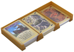 Feldherr card holder for game cards in 54 x 80 mm format - 120 cards - 3 compartments