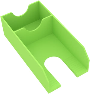 Feldherr card deck holder with discard compartment for a card deck in Standard Card Game Size