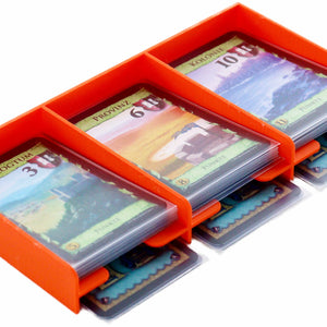 Feldherr card holder with 3 compartments for Dominion