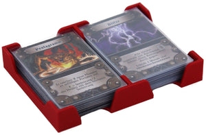 Feldherr card holder for game cards in Mini European Board Game Size - 84 Cards - 2 Compartments