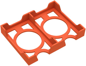 Feldherr card holder for game cards in Mini European Board Game Size - 84 Cards - 2 Compartments