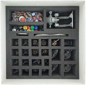 300 mm x 300 mm x 300 mm x 70 mm Pick and Pluck / Vassoio in schiuma pre-cubato