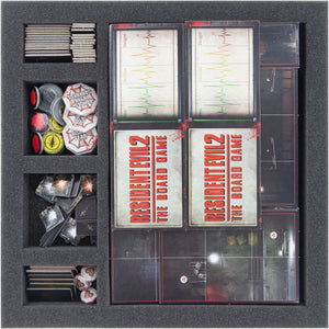 Feldherr foam tray set for Resident Evil 2: The Board Game - box