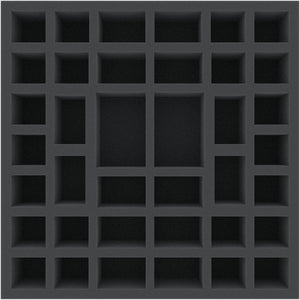 AFJX055BO Vassoio in schiuma da 55 mm per Runewars Miniatures Game - Fanteria