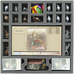 Valore del vassoio di schiuma impostato per Zombicide Black Plague