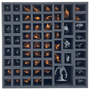 Feldherr foam set for Zombicide: 2nd Edition - Reboot Box - board game box