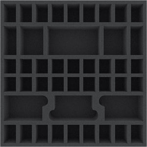 AGDI050BO 295 mm x 295 mm x 50 mm vassoio di schiuma per scatole da gioco da tavolo