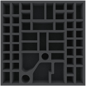 AGEL055BO 295 mm x 295 mm x 295 mm x 55 mm vassoio in schiuma per scatole da gioco da tavolo