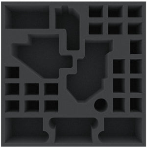 AGFD065BO 295 mm x 295 mm x 65 mm foam tray for board game boxes