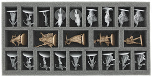 AU035ZC22 35 mm foam tray for Zombicide Zombies and Survivors