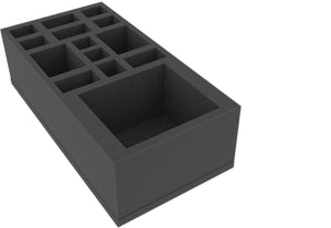 AU085ZC20 85 mm foam tray for Zombicide Black Plague Abominarat and Abominalpha