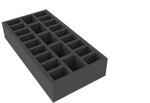 AUFF055B0 295 mm x 147,5 mm x 55 mm foam tray for board game boxes