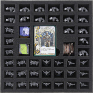 Foam tray value set for the Cry Havoc board game box