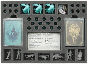 special designed foam tray for original Pandemic Cthulhu Core Box including foam-topper