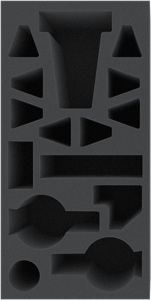 BEMEBM080BO 285 mm x 142,5 mm x 80 mm foam tray for board game boxes