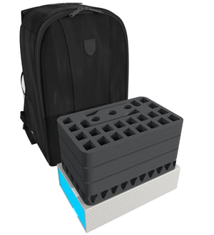 Feldherr backpack with magnetic box for Subbuteo: 18 Teams + 2 Goals