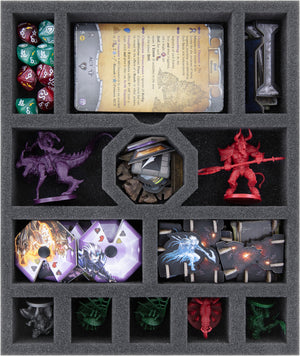 Feldherr foam set + Organizer Insert for Sword & Sorcery: Ancient Chronicles - core game box