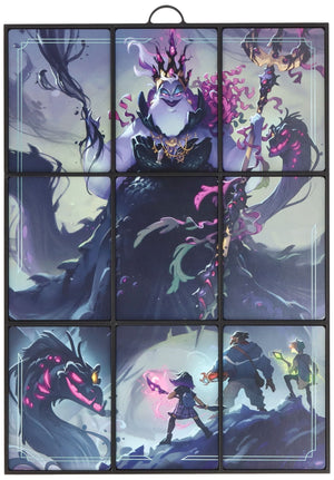 Feldherr plastic Display frame for Disney Lorcana - 9 Cards