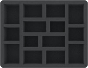 Feldherr Warband Shelter Storage Box per miniature di dimensioni miste da tavolo