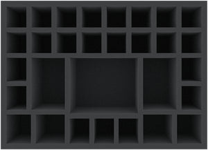 Feldherr foam set + Organizer Insert for Carnival Zombie: 2nd Edition - Kickstarter Deluxe Pledge - board game box