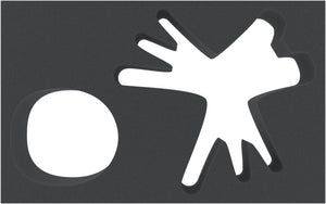 Feldherr foam tray set for KDM Wave 2: Spidicules, Sunstalker and three small minis