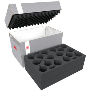 Feldherr Storage Box DSLB310 for 48 Christmas baubles diameter 80 mm