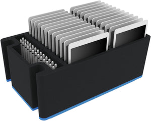 Hard foam insert compatible with Apple iPad, Samsung and Microsoft Surface Go for Auer Case CP 6433