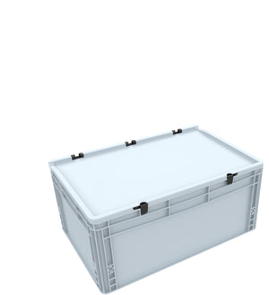 Box for 24 tablets in thin covers up to 14 mm - compatible with Apple iPad, Samsung Galaxy Tab A or Microsoft Surface Go