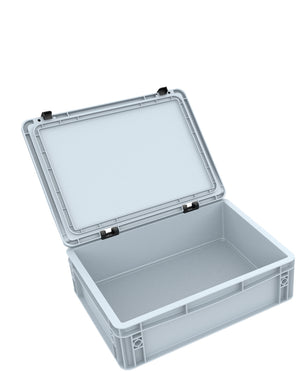 ED 43/12 HG Eurocontainer Case / Euro Box 400 x 300 x 135 mm inclusive Feldherr foam