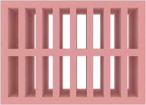 Feldherr ESD foam set + Euro Box for 3.5'' hard drives - 16 compartments