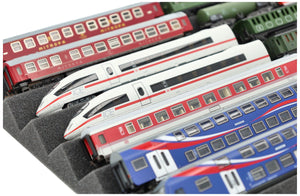 EUMEWEA01 Feldherr Zugliege - TT Gauge - 7 compartments for model railway locomotives, wagons and vehicles