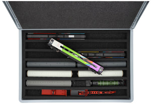 Feldherr Eurobox 60 x 40 cm Set for model railway - 00 scale - 7 compartments - foam insert for upright storage