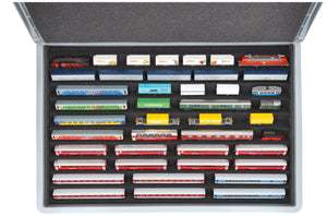 Euro Box with Zugliege - 10 compartments for N Gauge - for model railway locomotives, wagons and vehicles