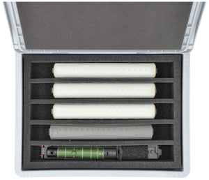 Feldherr Eurobox 40x30 Set for model railway - 00 scale - 5 compartments - foam insert for upright storage