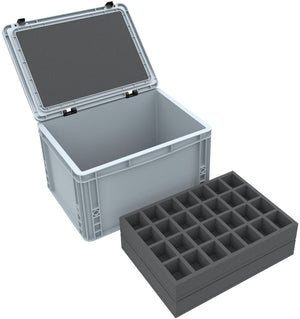Feldherr Eurobox 40 x 30 cm Set for Tabletop Miniatures - 112 Compartments
