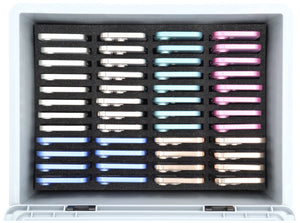 Feldherr foam set + Euro Box for smartphones - 48 compartments