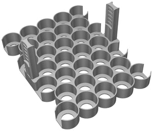 Feldherr Half-Size Case 90 for 64 color bottles