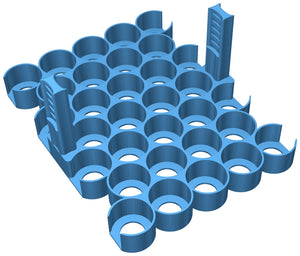 Feldherr Half-Size Case 90 for 64 color bottles