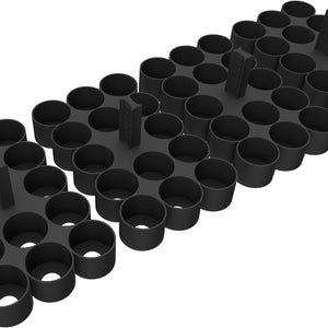 Feldherr paint rack set for 4L Really Useful Boxes - 56 Citadel Paint Pots (18ml / 24ml)