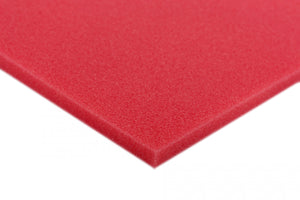 FS010Bred10 10pz. 345 mm x 275 mm x 10 mm schiuma colorata per Shadowboard rosso